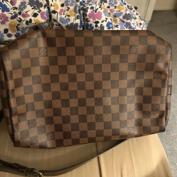 Louis Vuitton Speedy Bandouliere 30 in Damier Ebene - Picture 7 of 16